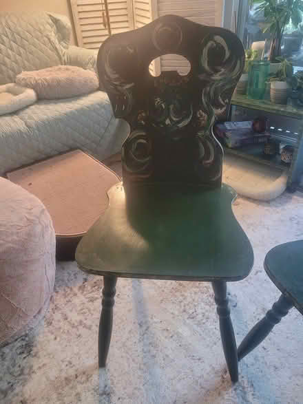 Photo of free Bavarian wooden chairs (Worldgate, Herndon) #2