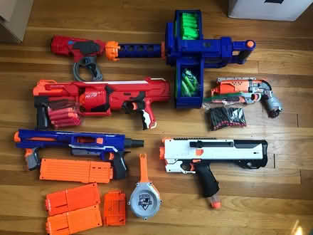 Photo of free Collection of Nerf guns (Bedford MA near town center) #1