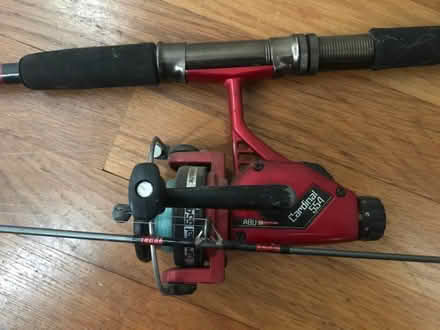 Photo of free Fishing pole (Bedford MA near town center) #2