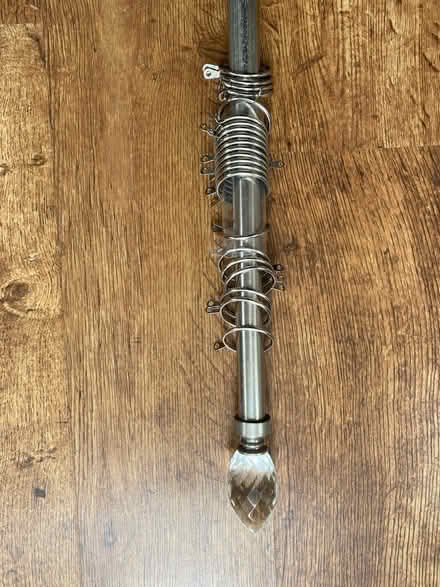 Photo of free Adjustable chrome curtain pole (Peel Hall Wythenshawe M22) #2