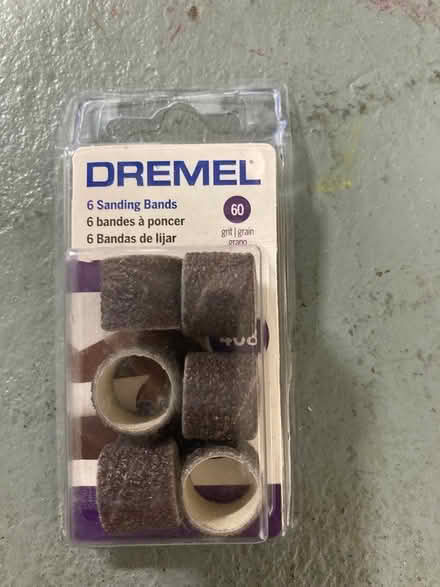 Photo of free 60 Grit Dremel Bands (Ballard) #1