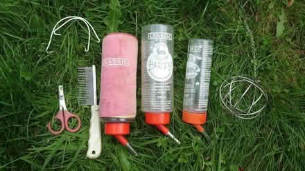 Photo of free Rabbit / Guinea Pig water bottles, comb, etc (Wollaton Park NG8) #1