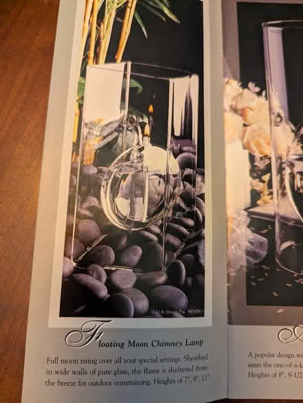 Photo of free Floating Moon Chimney Lamp (Mount Pleasant) #2