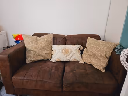 Photo of free Leather sofa (N17) #1