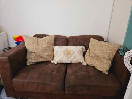 Photo of free Leather sofa (N17) #1