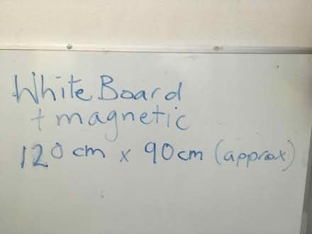 Photo of free Large magnetic white board (Oxhey Hall WD19) #3