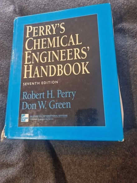 Photo of free Perry's Chemical Engineers' Handbook, 7th Edition (Holmer Green HP15) #1