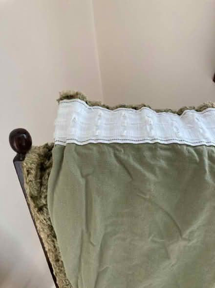 Photo of free Pair of pencil, pleat, sage, green curtains (Heysham LA3) #1