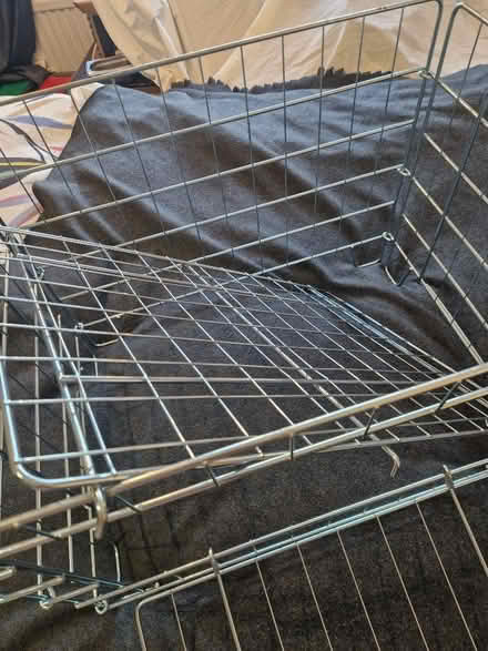 Photo of free Foldable metal wired cage or basket for storage (Holmer Green HP15) #2