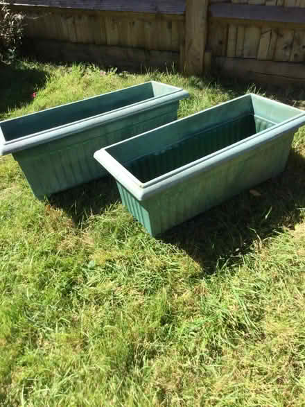 Photo of free Garden plastic troughs (Mitcham CR4) #1