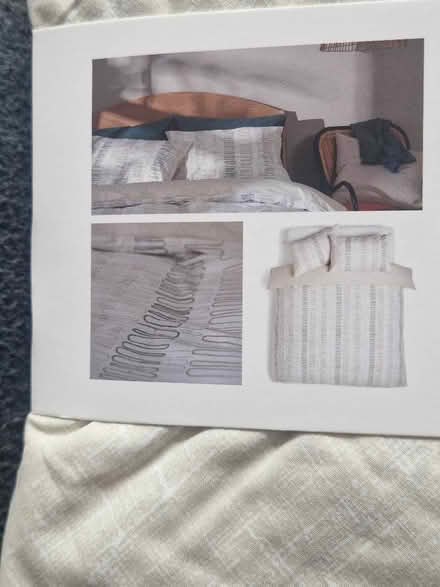 Photo of free Two Brand New Bedsets - Gingham & Curve Geo - Still in Packa (Holmer Green HP15) #4