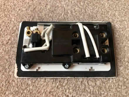 Photo of free Oven isolator switch and socket 45a, brushed steel (Central Liverpool L1) #1