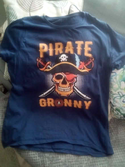 Photo of free Pirate Granny tshirt (Lower Bebington CH63) #1
