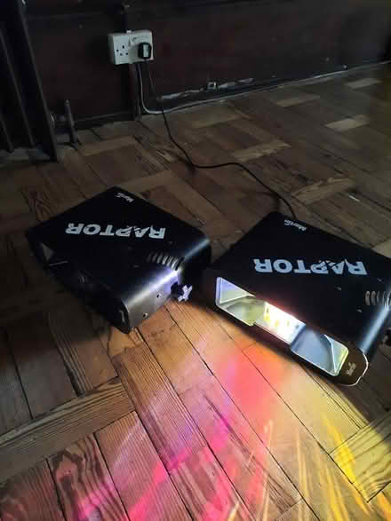 Photo of free Disco Lights x2 (Trowbridge BA14) #2