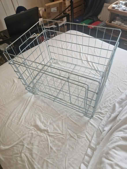 Photo of free Foldable metal wired cage or basket for storage (Holmer Green HP15) #4