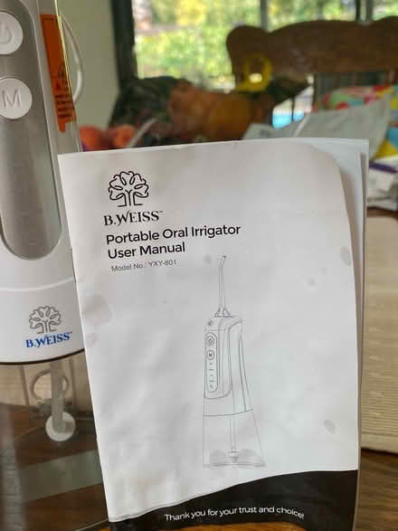 Photo of free Oral irrigator. Like a Waterpik (Near Marketplace on W. Covell) #1