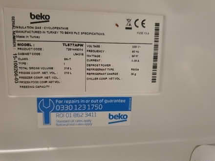 Photo of free Beko tall larder fridge (HP3 Apsley) #3