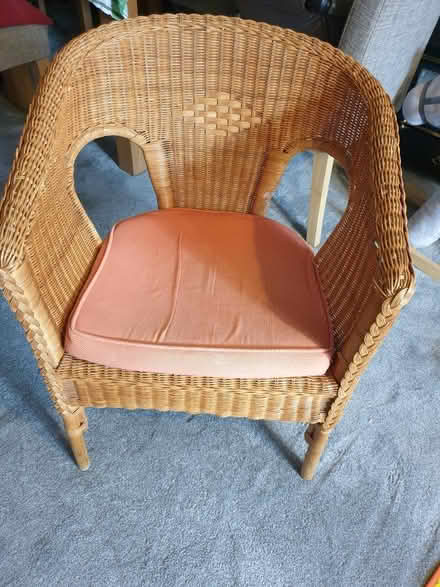 Photo of free Cane chair (Little Hallam DE7) #1