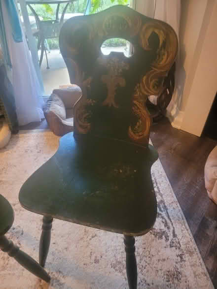 Photo of free Bavarian wooden chairs (Worldgate, Herndon) #1