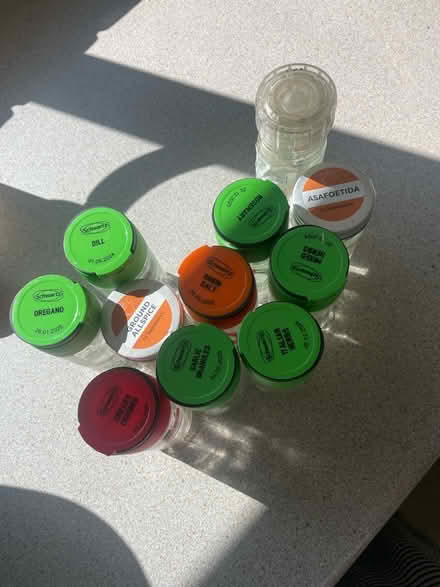 Photo of free Empty spice bottles (Harrow HA7) #1