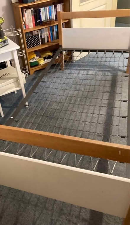 Photo of free Single bed frame (Llanmaes CF61) #3