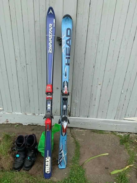 Photo of free Skiis, boots, bindings (Higgins Beach) #1