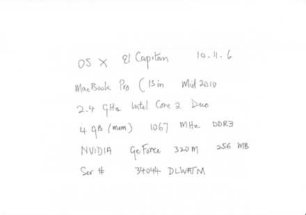 Photo of free MacBook Pro 13in 2010 (East Teignmouth) #3