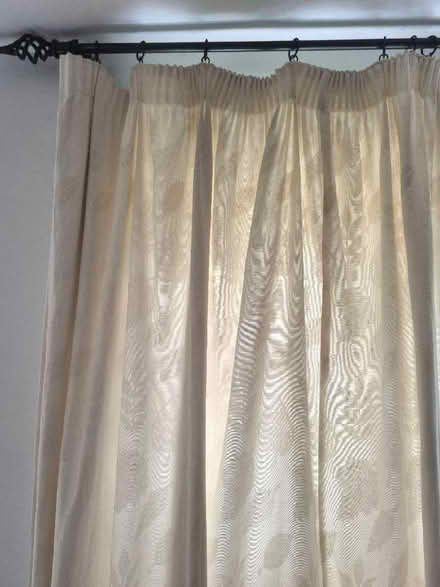Photo of free Curtains and rails (Long Ditton KT6) #4
