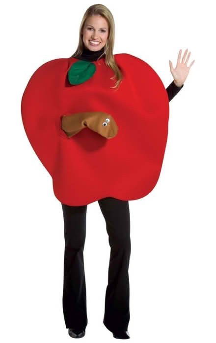Photo of free Apple costume (RG10 Waltham St Lawrence) #1