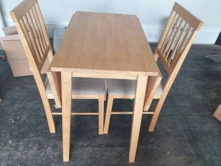 Photo of free Drop leaf table and chairs (Hill Head PO14) #4