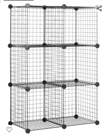 Photo of Wire cube, and other shelves (Upper West Side) #1