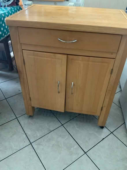 Photo of free Butchers Block on wheels (West Kingsdown TN15) #3