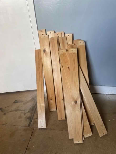 Photo of free Bed slats/parts from double bed (Kendal LA9) #2