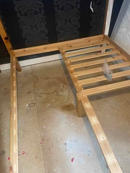 Photo of free Bed slats/parts from double bed (Kendal LA9) #1