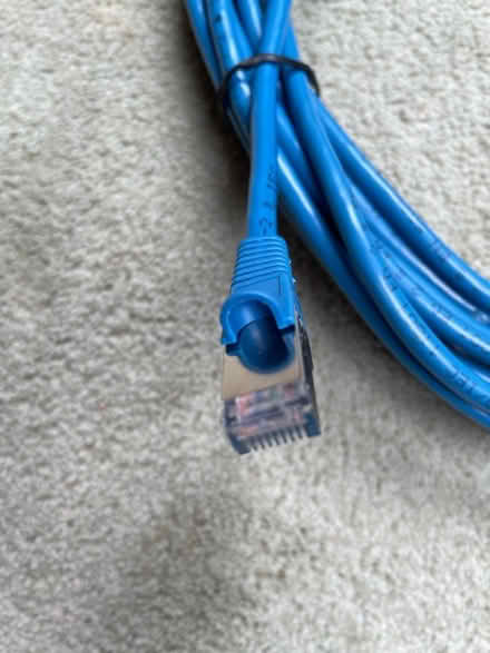 Photo of free Ethernet cable with one broken plug (Glastonbury Center) #3