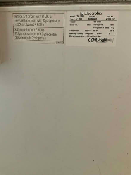 Photo of free Electrolux Small Chest Freezer (West Kingsdown TN15) #3