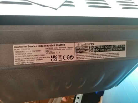 Photo of free Microwave oven (SY3) #2