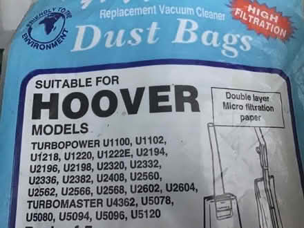 Photo of free Hoover Turbopower bags (Churchgate EN8) #1