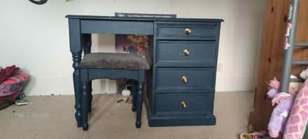 Photo of free Lovely wooden desk and stool (SE23) #1