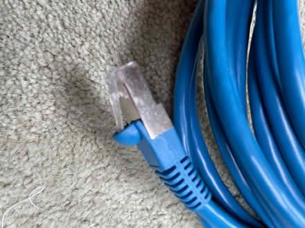 Photo of free Ethernet cable with one broken plug (Glastonbury Center) #2