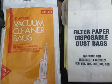 Photo of free Electrolux hoover bags (Churchgate EN8) #2