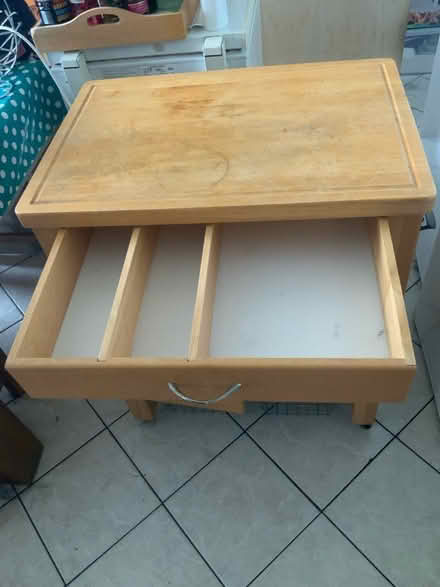 Photo of free Butchers Block on wheels (West Kingsdown TN15) #4