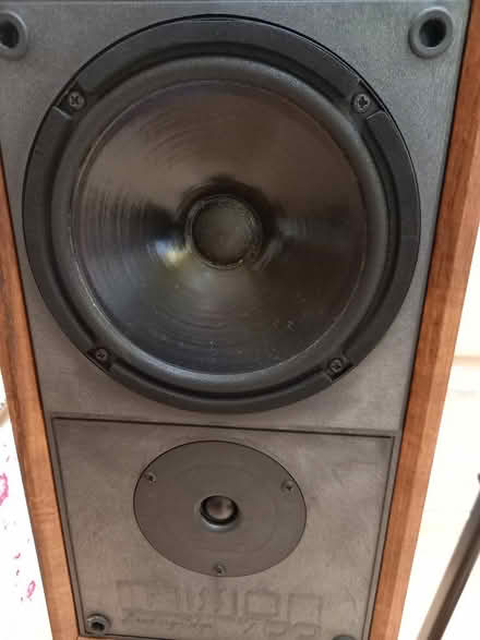 Photo of free Mission Hi Fi speakers with stands (Old Coulsdon CR5) #4
