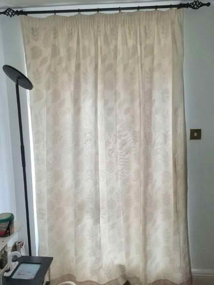 Photo of free Curtains and rails (Long Ditton KT6) #3
