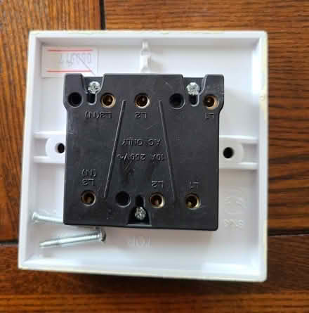 Photo of free Fan Isolator switch 10A 3 Pole (Oswestry SY10) #2