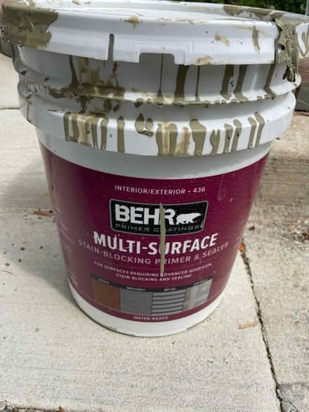 Photo of free Bucket of primer (Takoma Park MD) #1