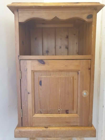 Photo of free Wooden bedside cabinet (Neithrop OX16) #1
