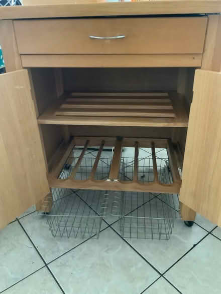 Photo of free Butchers Block on wheels (West Kingsdown TN15) #1