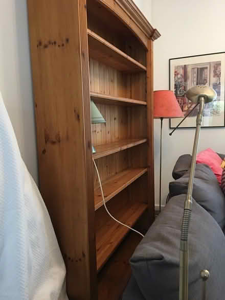 Photo of free Pine bookcase (Dalston E8) #2