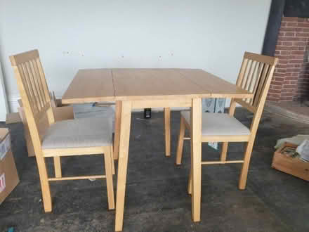 Photo of free Drop leaf table and chairs (Hill Head PO14) #3